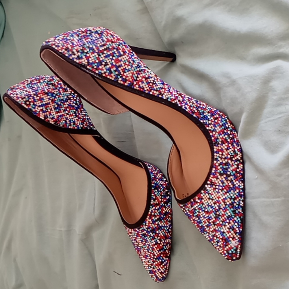 INC international concepts 7.5 rainbow high heels